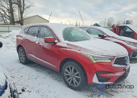 2021 Acura Rdx Technology from USA, damaged, VIN 5J8TC2H56ML020484